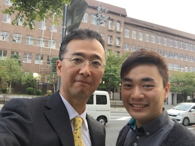 リンカーン大学のスタッフとのミーティング