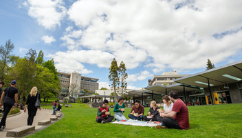 ワイカト大学キャンパス風景