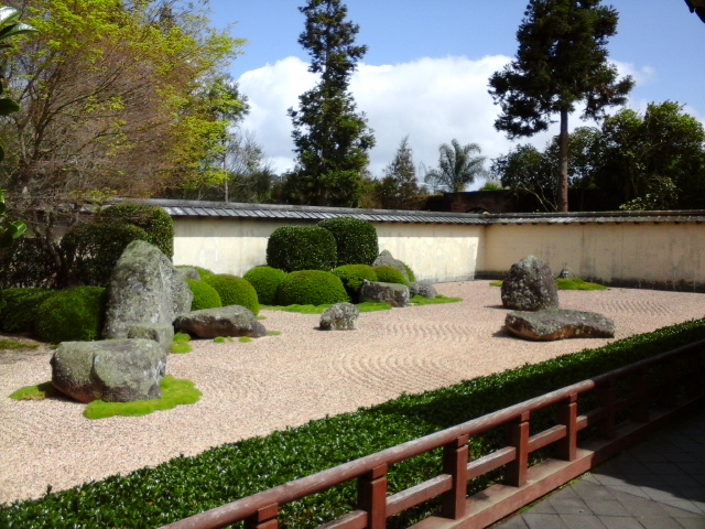 ハミルトンガーデンの日本庭園