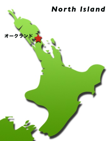 北島オークランドエリアマップ