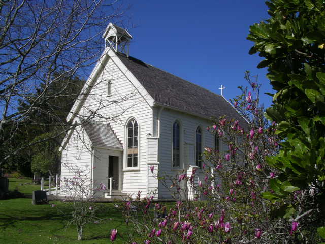 ラッセルにある小さな教会