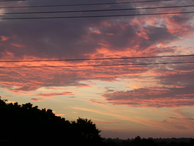 夕焼け空